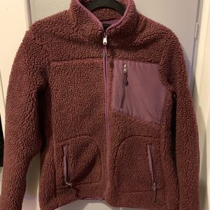 Eddie Bauer Fuzzy Fleece Jacket